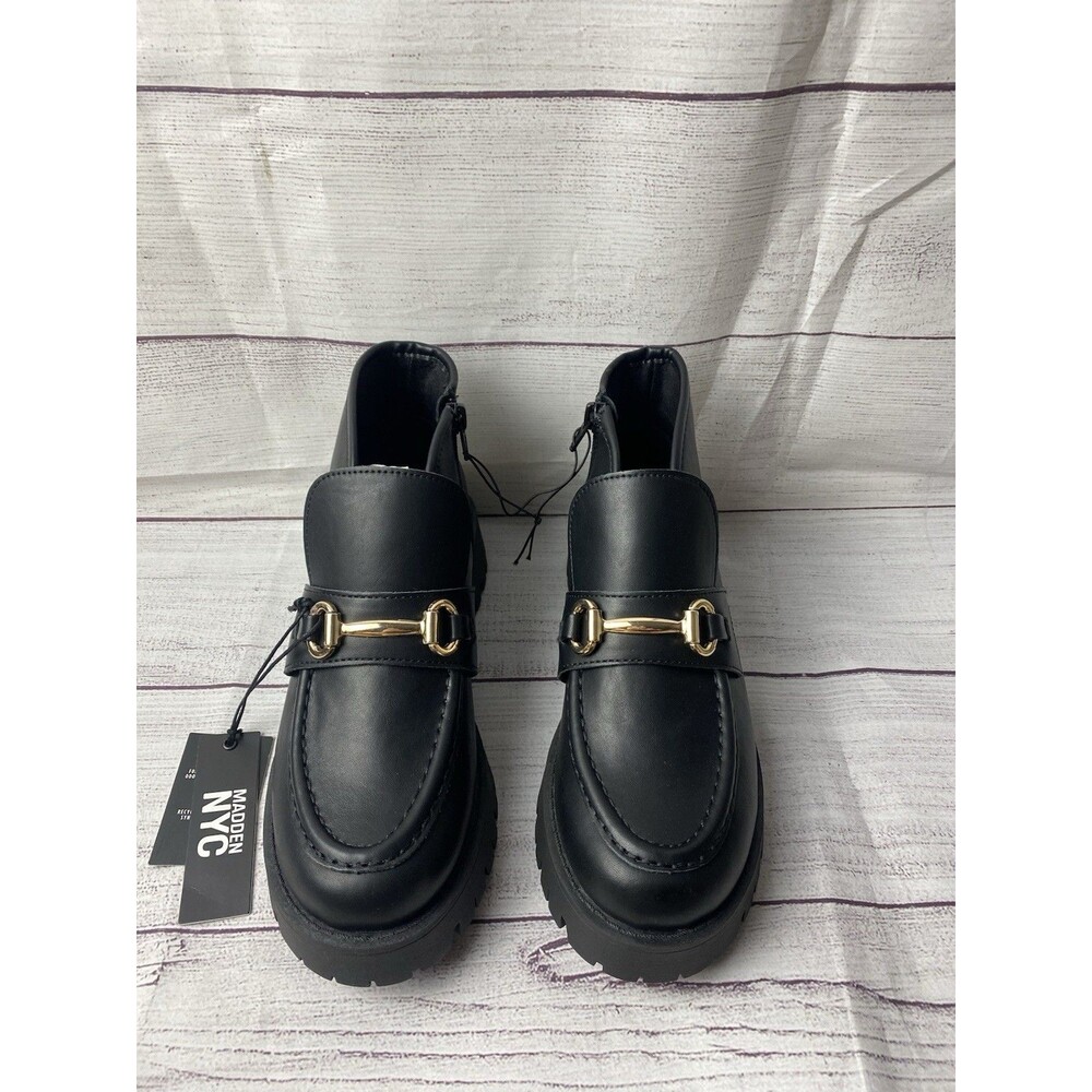 Madden NYC Loafer Booties size 7